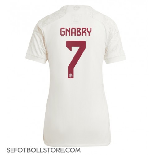 Bayern Munich Serge Gnabry #7 Replika Tredje Tröja Dam 2023-24 Kortärmad